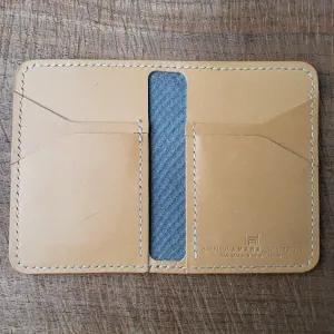 Vertical Curved Cross Card Wallet