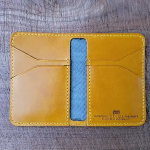 Vertical Curved Cross Card Wallet