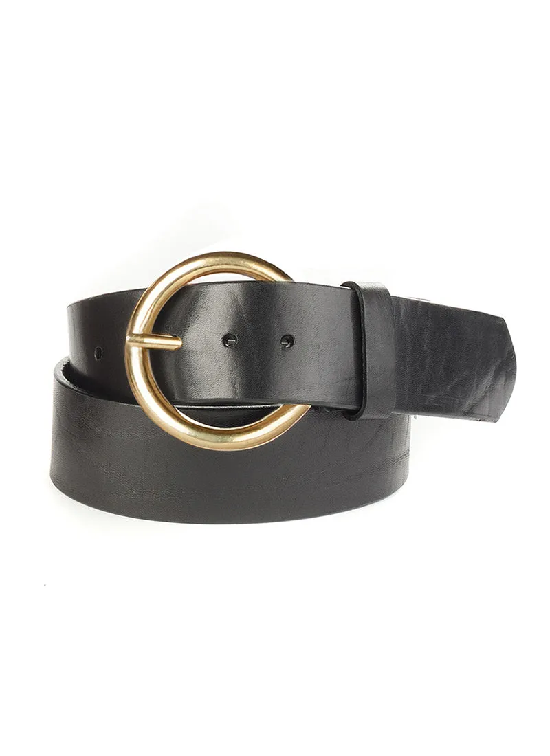Vika Snake Leather Belt