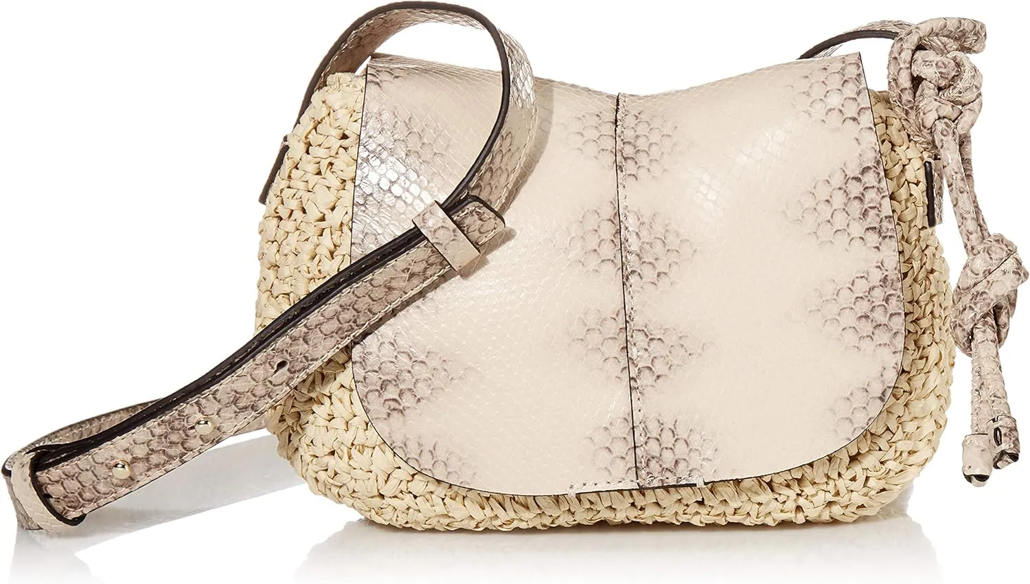 Vince Camuto Bonne Small Crossbody, Zulu Snake/Straw