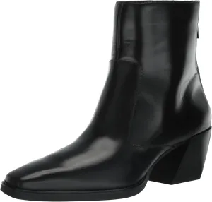 Vince Camuto Women's Viltana Stacked Heel Bootie Mid Calf Boot, Black, 9.5