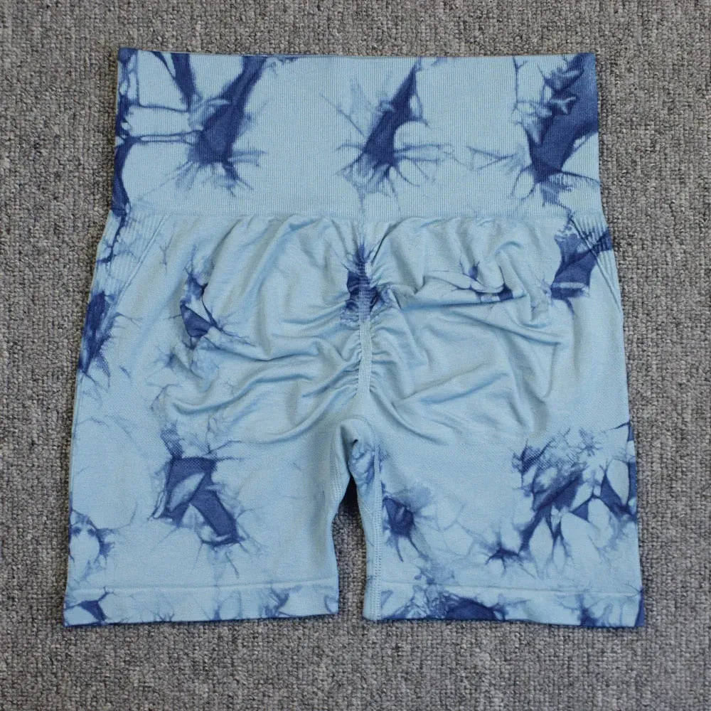 Viral Tie Dye Shorts (Size Up)