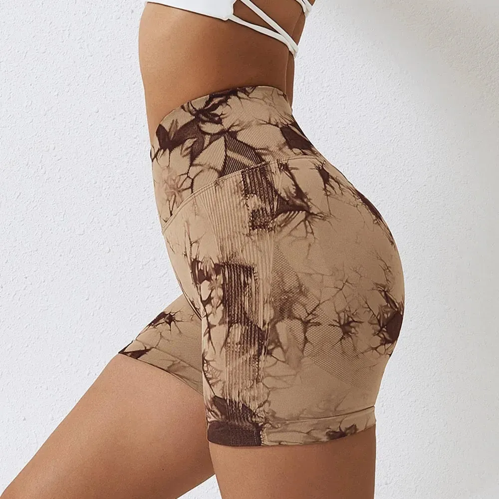 Viral Tie Dye Shorts (Size Up)