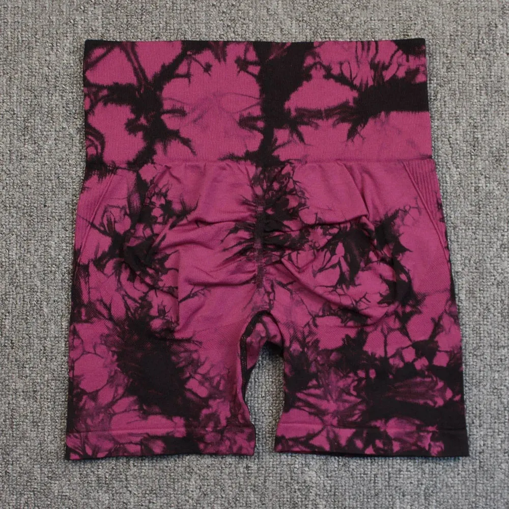 Viral Tie Dye Shorts (Size Up)