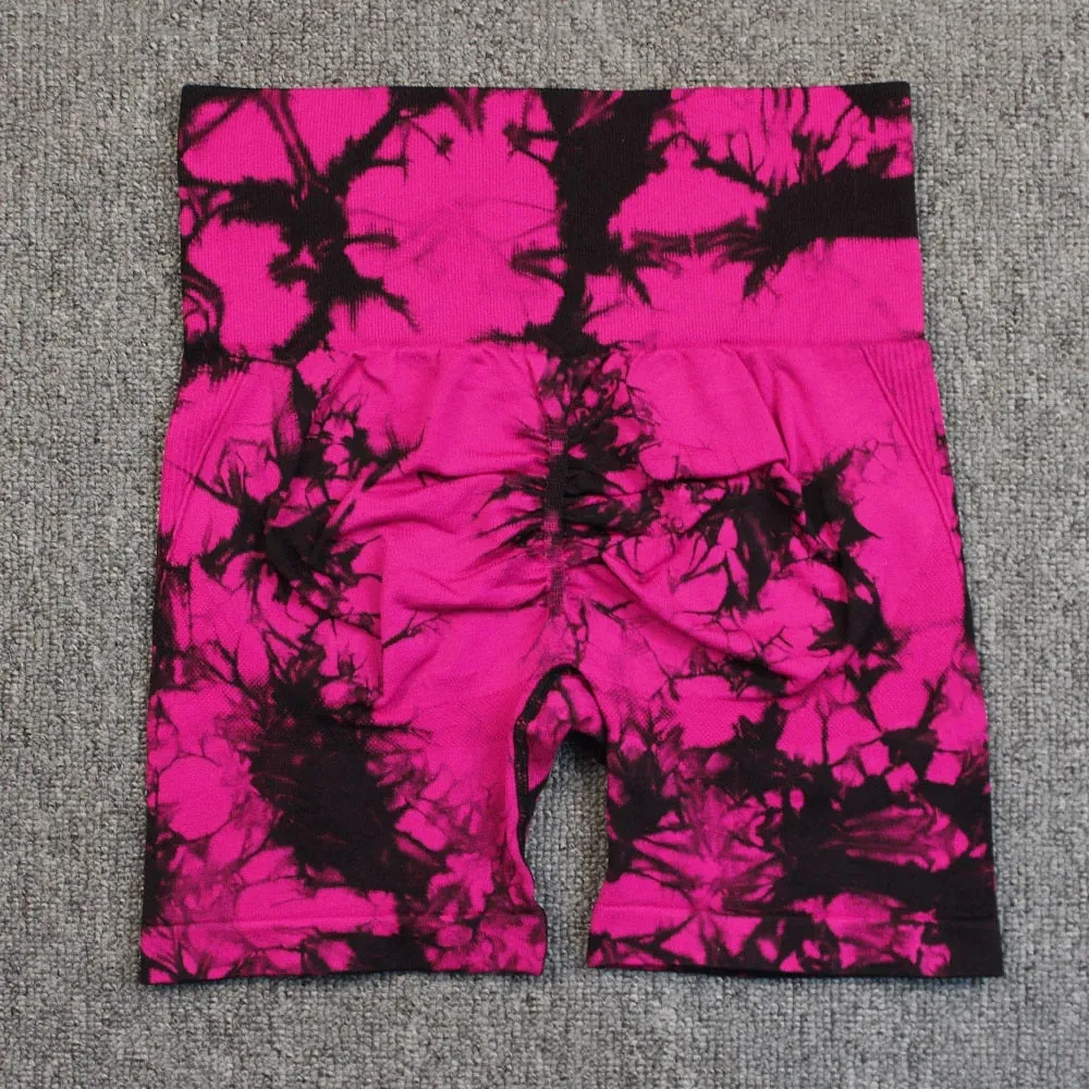Viral Tie Dye Shorts (Size Up)