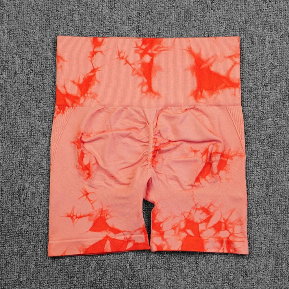 Viral Tie Dye Shorts (Size Up)