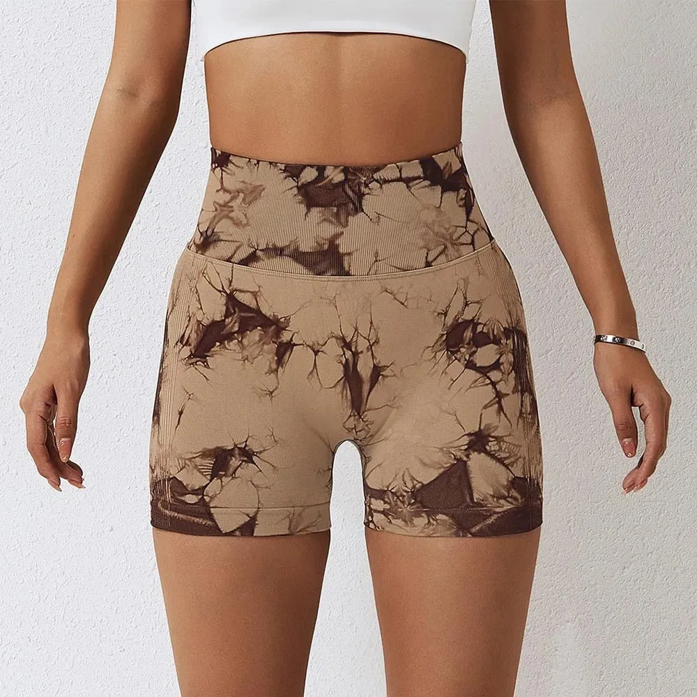Viral Tie Dye Shorts (Size Up)