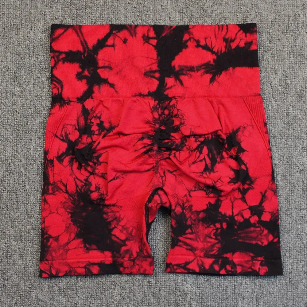 Viral Tie Dye Shorts (Size Up)