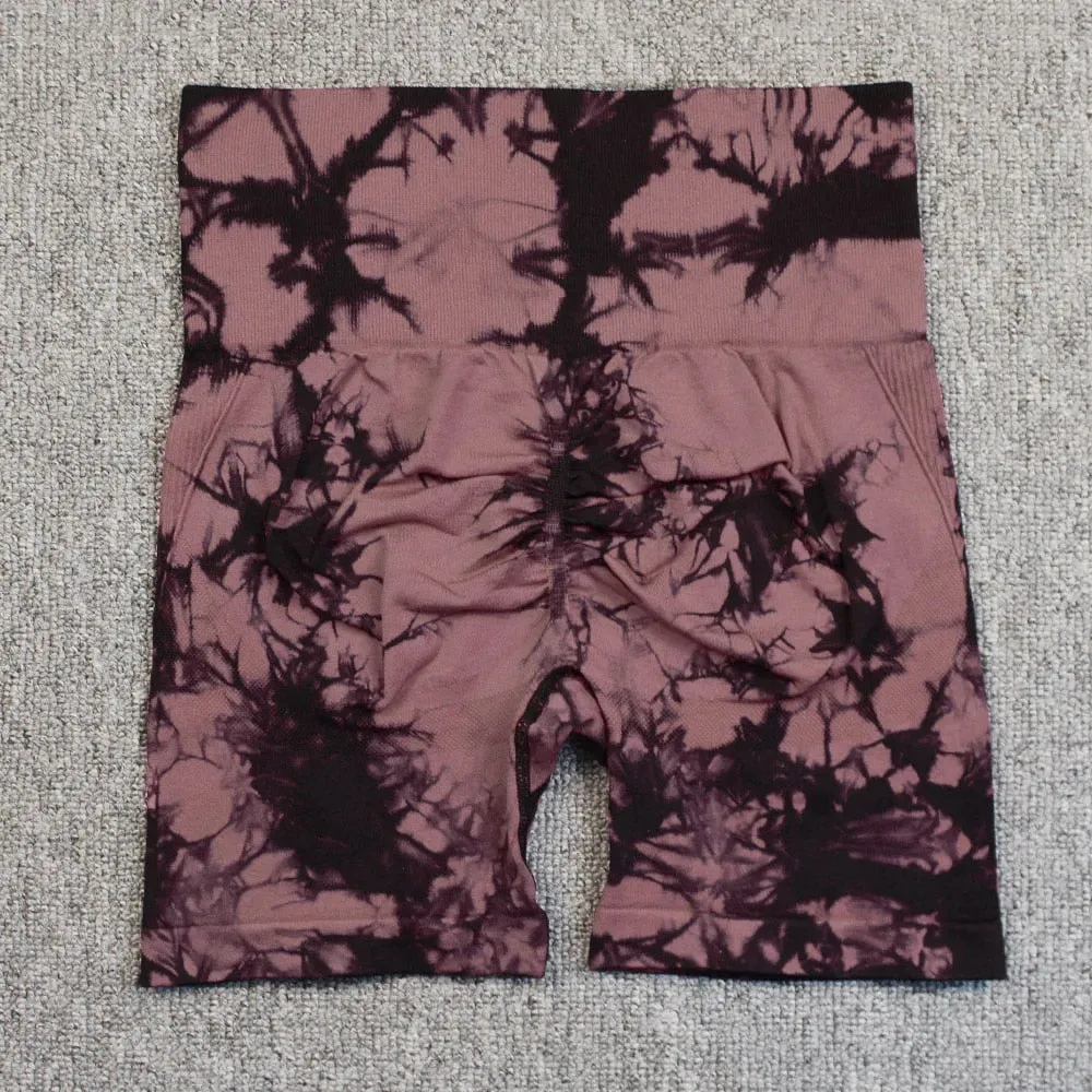 Viral Tie Dye Shorts (Size Up)