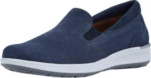 Walking Cradles Orleans Navy Matte Snake Print/Nubuck 6 WW (EE)