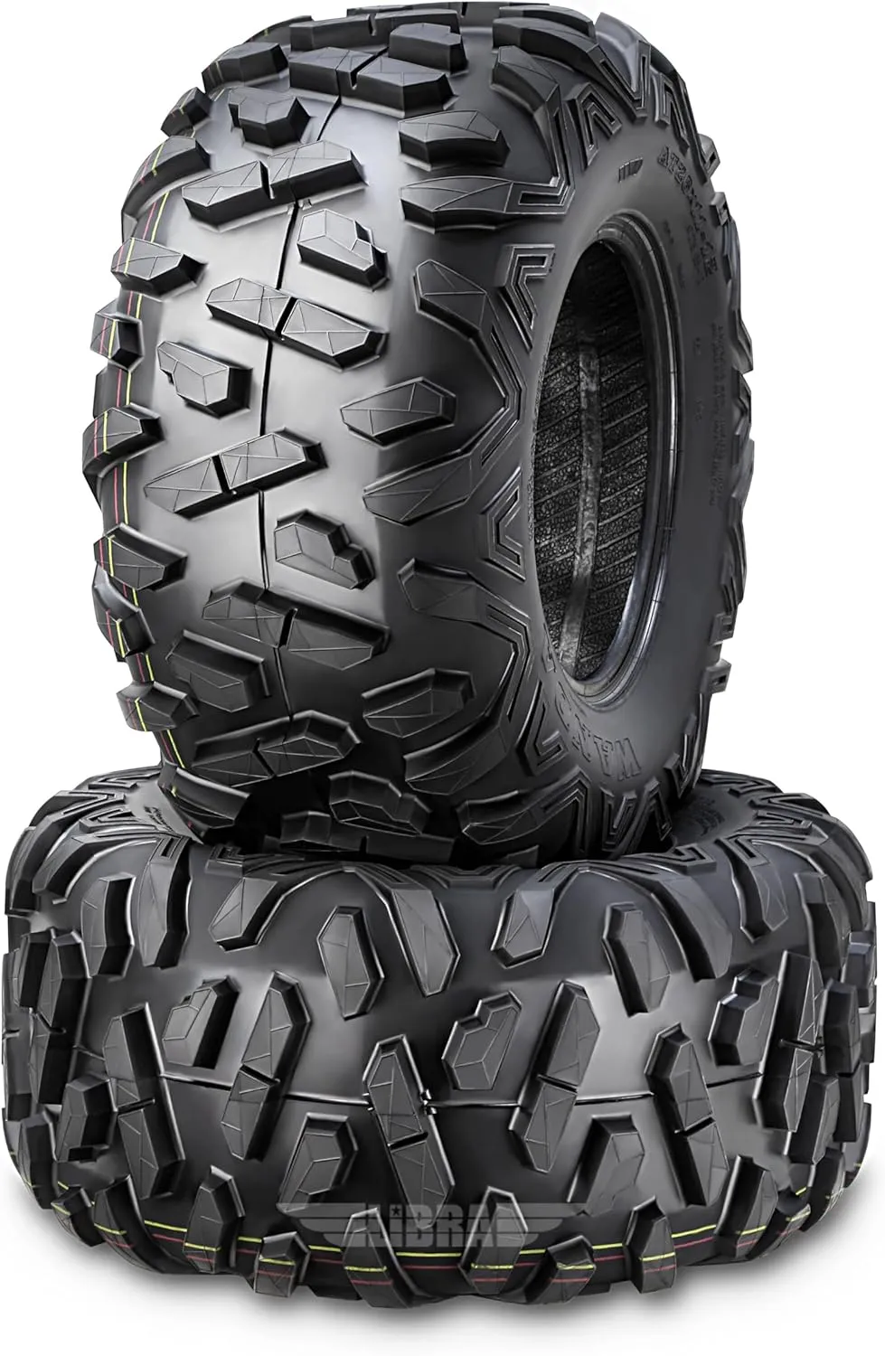 WANDA 2 All Terrain UTV ATV Tires 25x12-9 305/65-9 /6PR P3501 John Deer Gator...