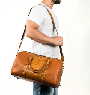 WATERPROOF CROCODILE DUFFLE BAG