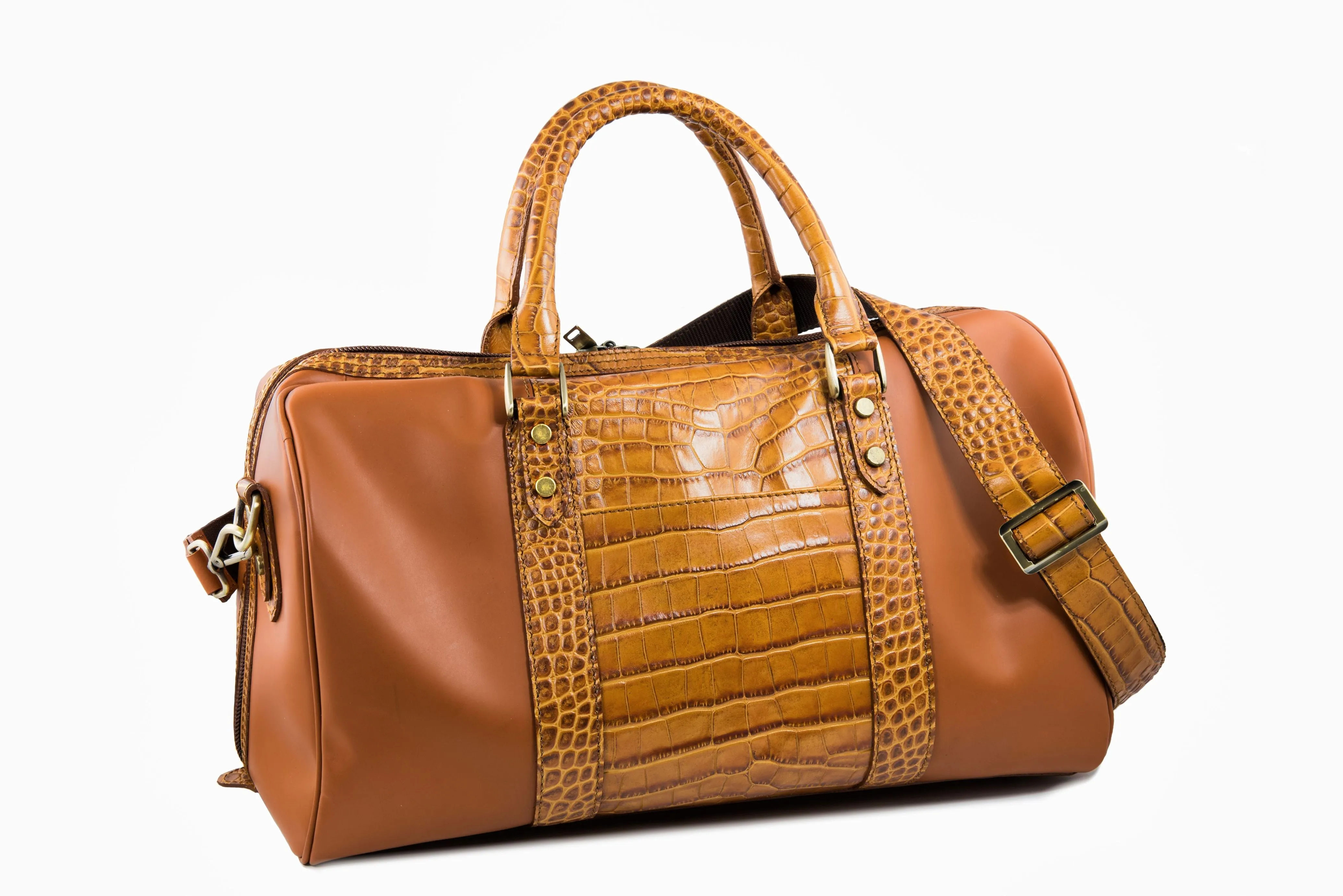 WATERPROOF CROCODILE DUFFLE BAG