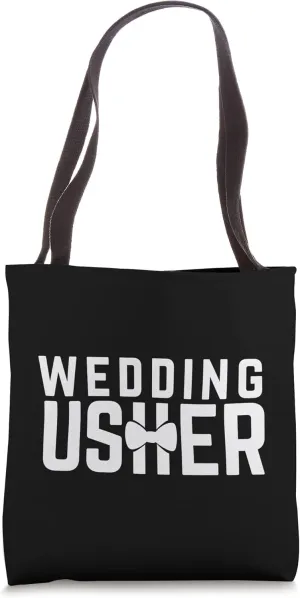 Wedding Usher Bridal Party Tote Bag