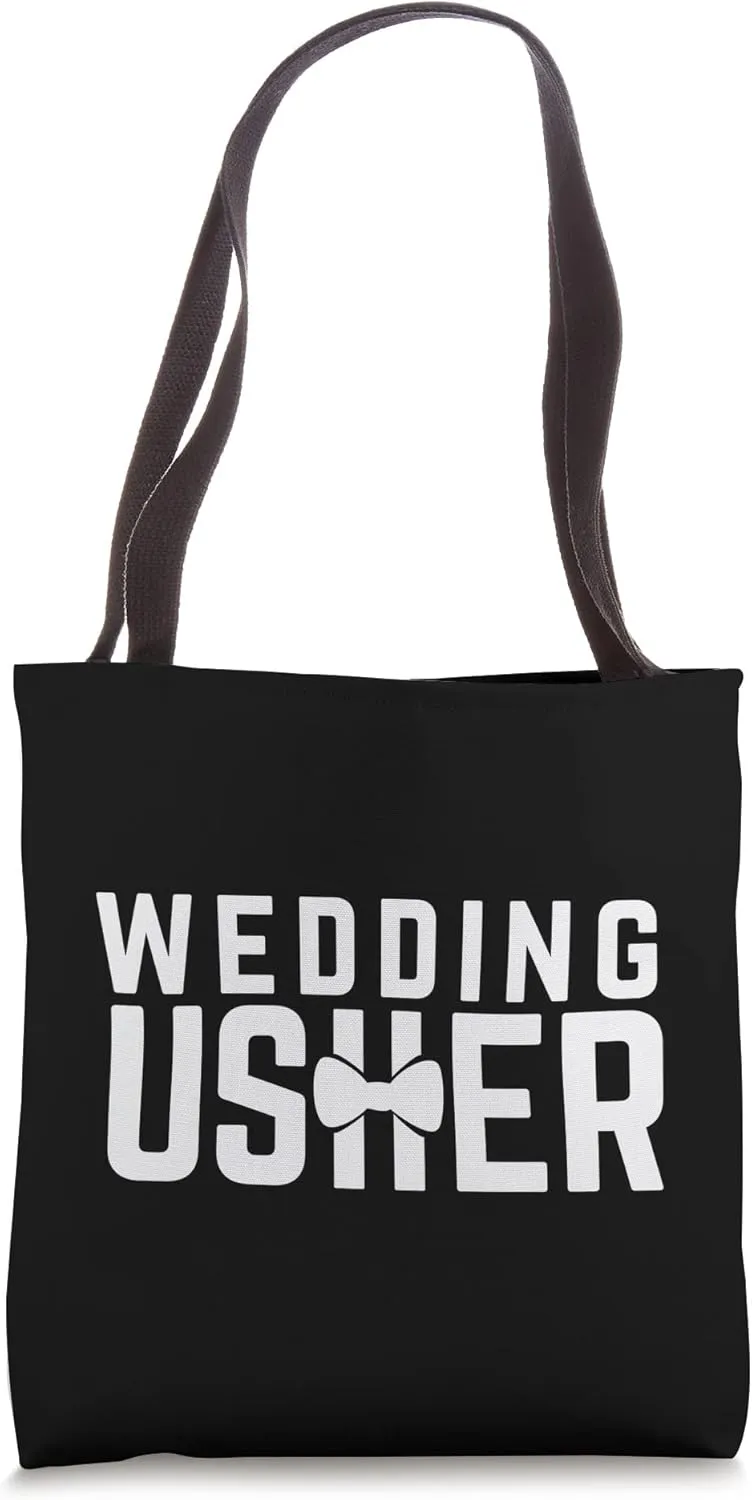 Wedding Usher Bridal Party Tote Bag