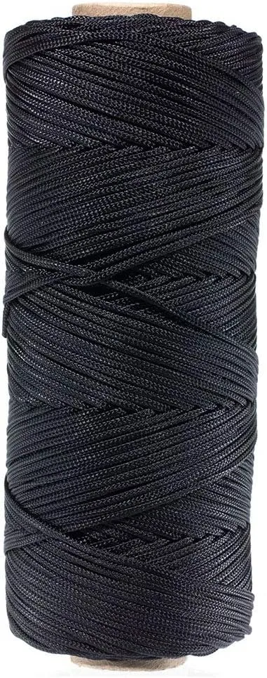 West Coast Paracord Tarred Black Braided Nylon Decoy Line – Perfect for Goose, Duck, or Any Other Decoy Rigging