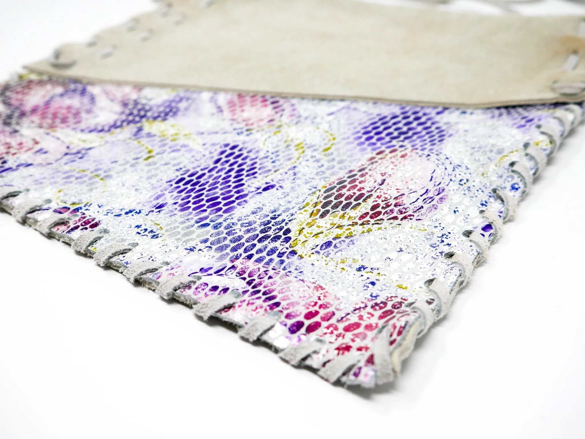 Whip Stitch Floral Snake