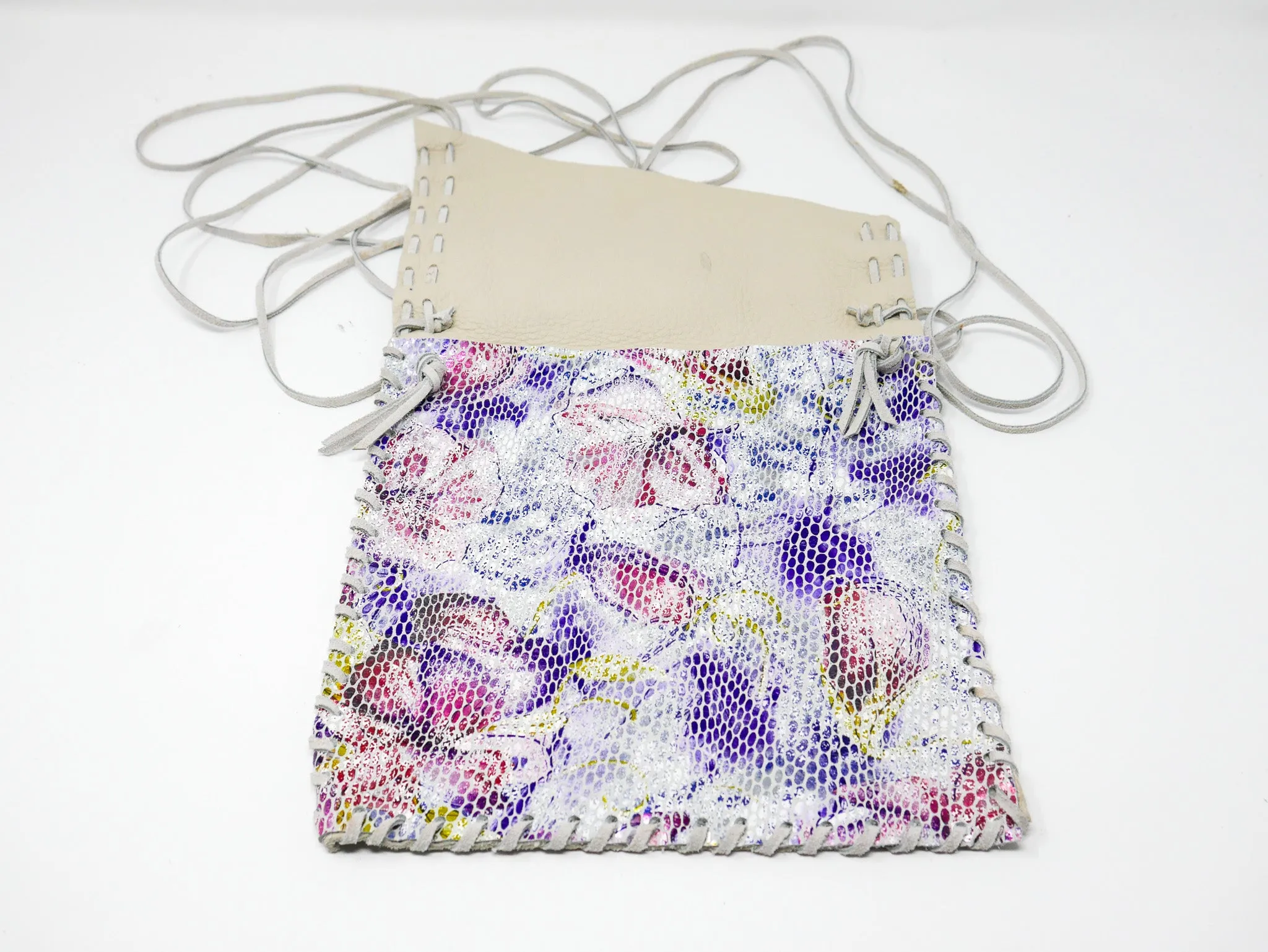Whip Stitch Floral Snake