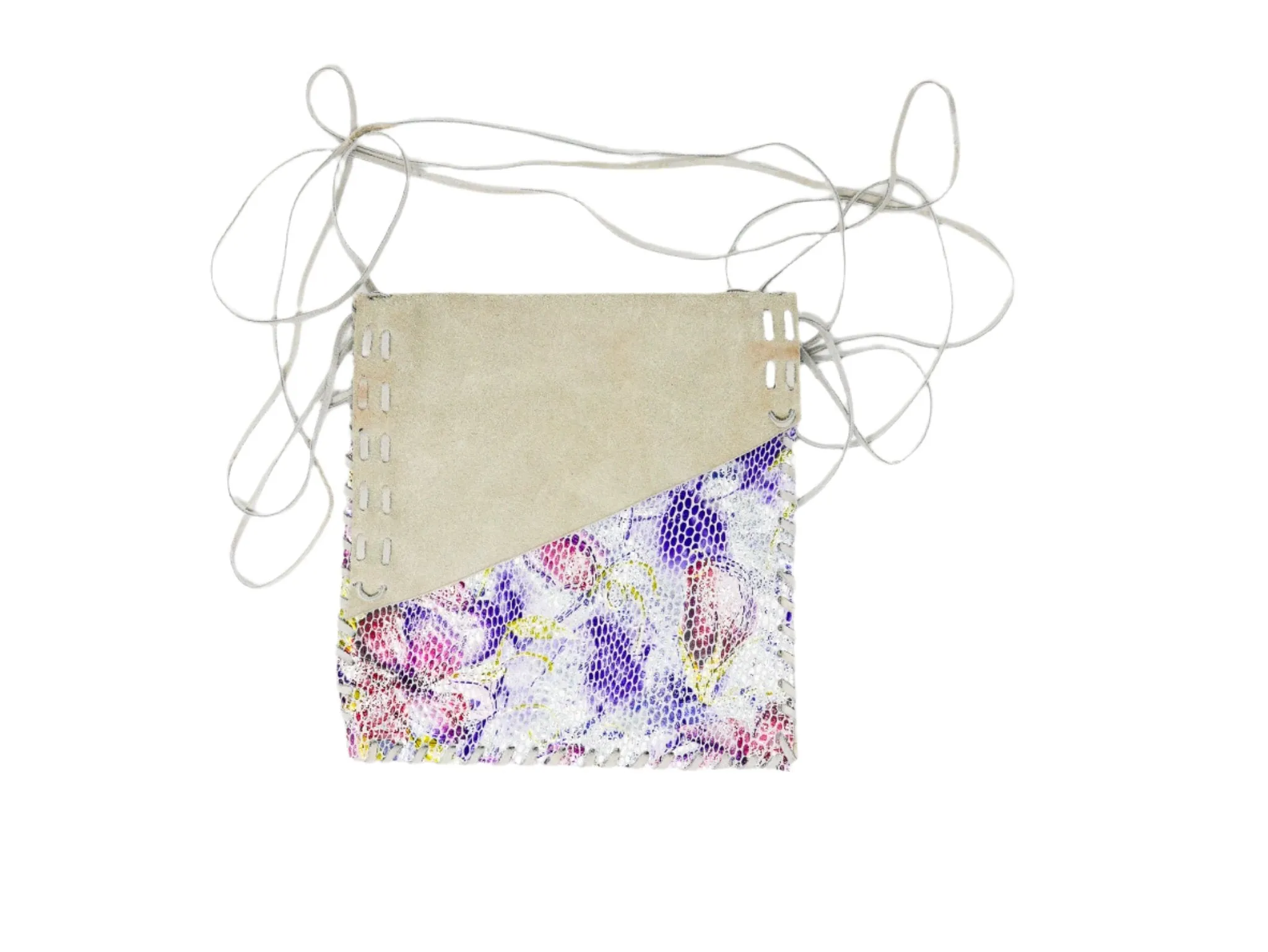 Whip Stitch Floral Snake