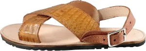 White Diamonds Boots Men Exotic Sandals Genuine Crocodile Leather Huaraches Piel Cocodrilo