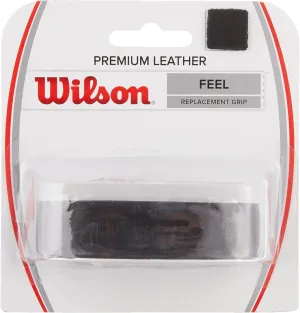 WILSON Leather Tennis Grip Black
