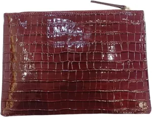Women Envelope Clutch Purse Bag Fashion Crocodile Embossed PU leather Oversized Ladies Evening Party Clutches