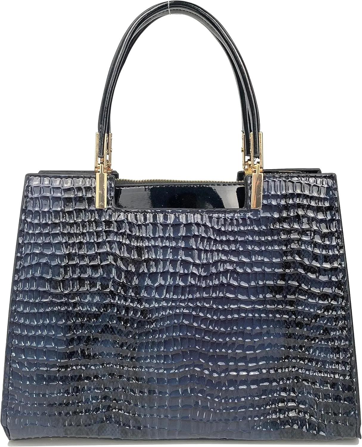 Women's Handbag Crocodile Embossed Pattern Top-Handle Shoulder Bag