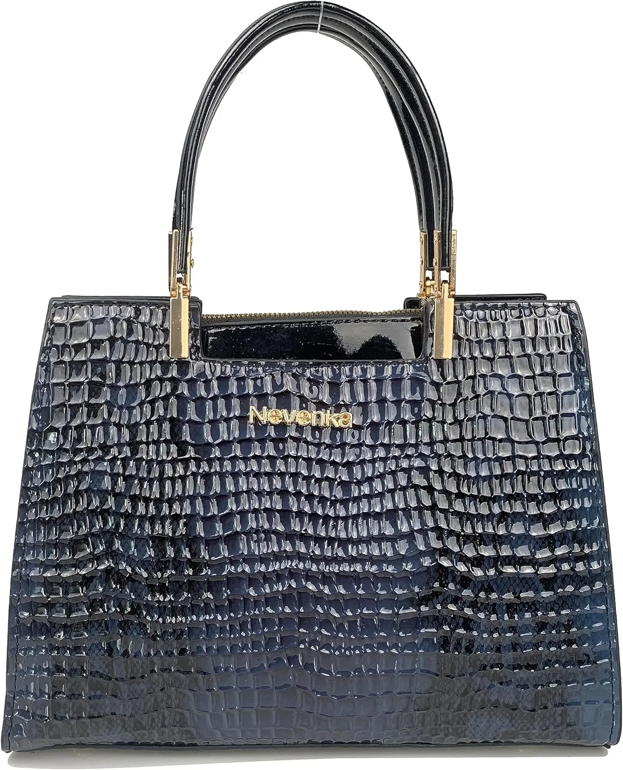 Women's Handbag Crocodile Embossed Pattern Top-Handle Shoulder Bag