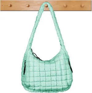 Women's Quilted Puffer Tote Bag