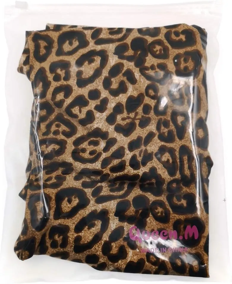 Women's Sexy Bodysuit Leopard Snake Skin Leotard Tank Top Sleeveless Scoop Neck Bodycon Jumpsuit Onesie Romper