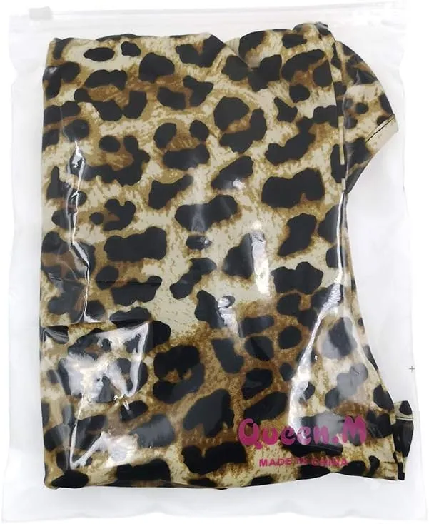 Women's Sexy Bodysuit Leopard Snake Skin Leotard Tank Top Sleeveless Scoop Neck Bodycon Jumpsuit Onesie Romper