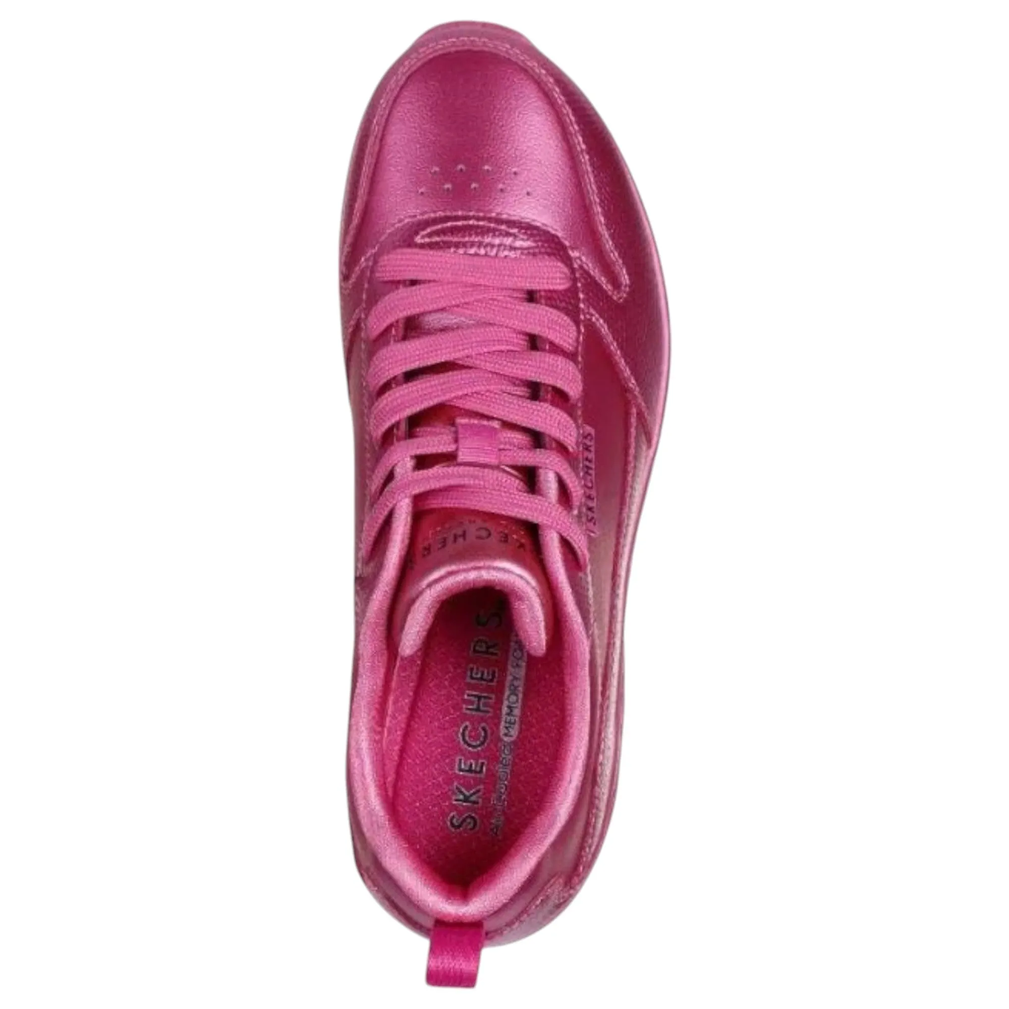 Womens Skechers Uno - Slither And Shine Shoes Magenta