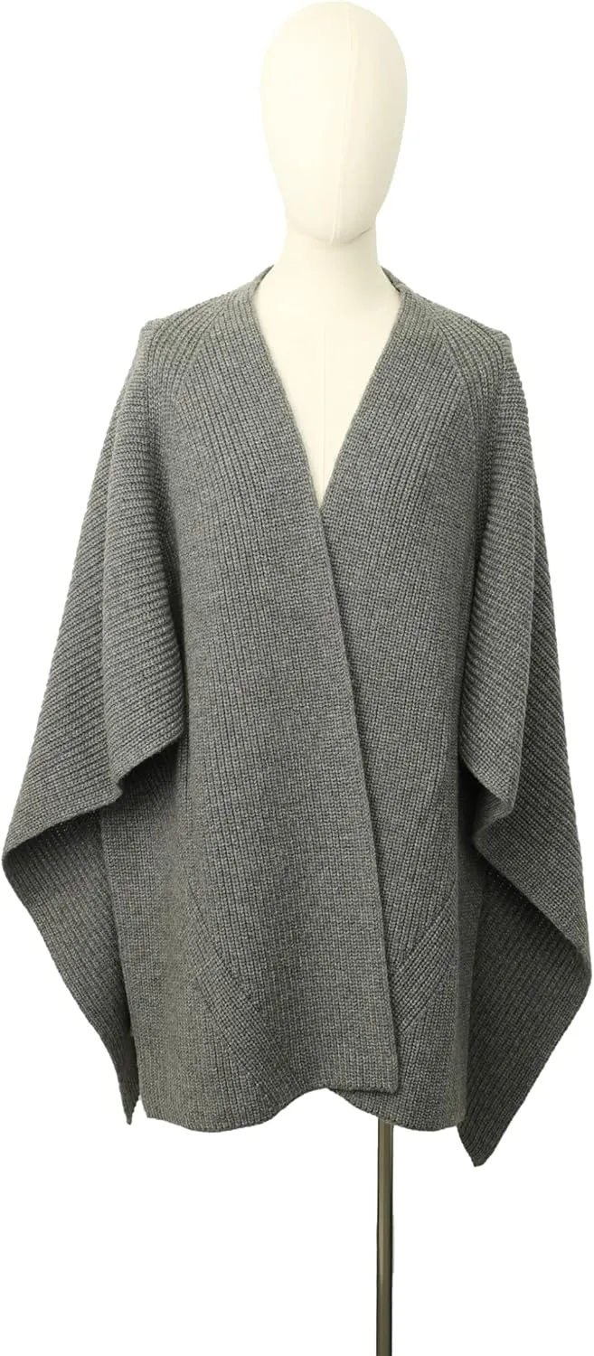 Women's Travelling Cardigan Rib Ruana