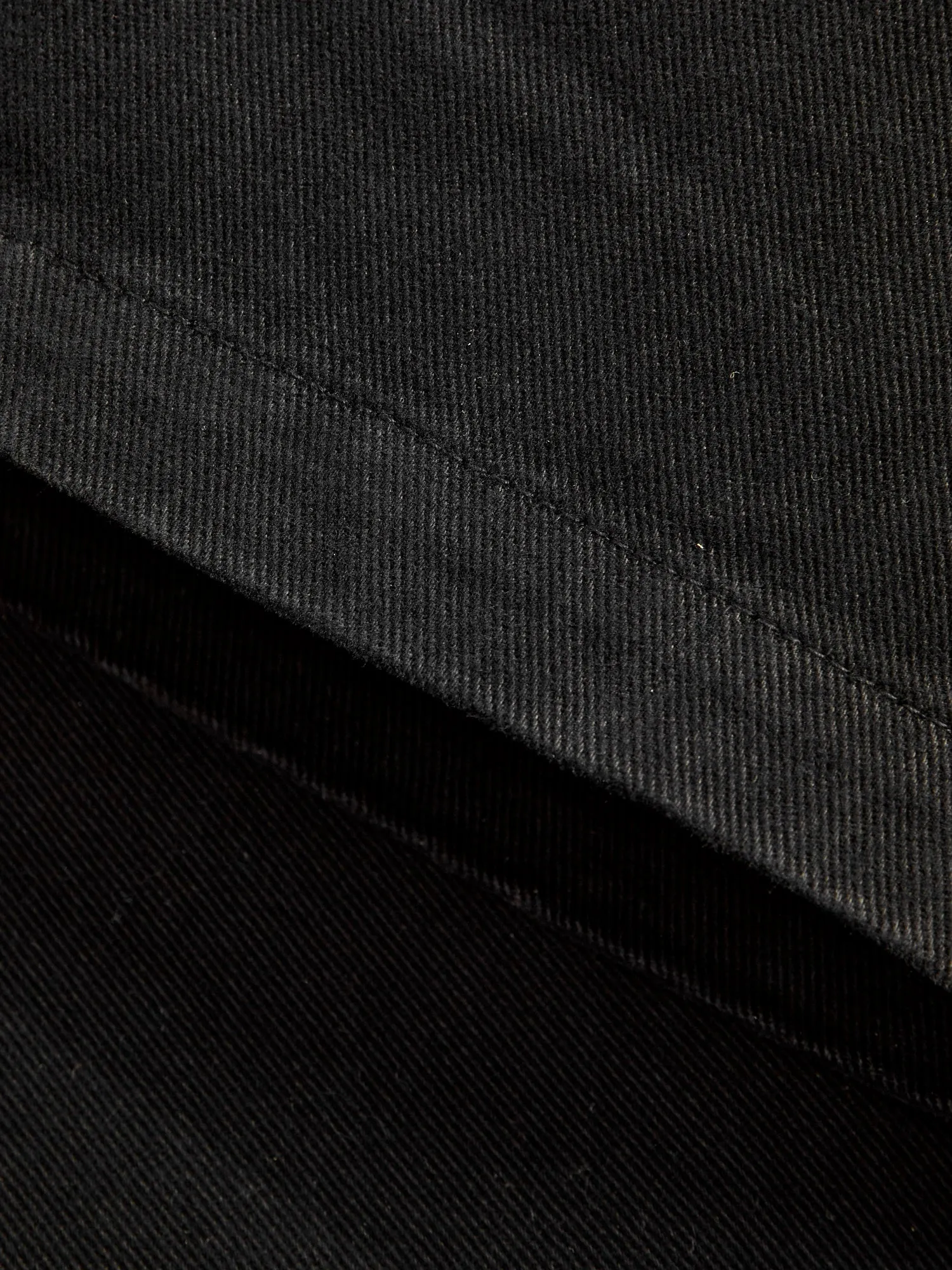 Work Pant in Black Twill