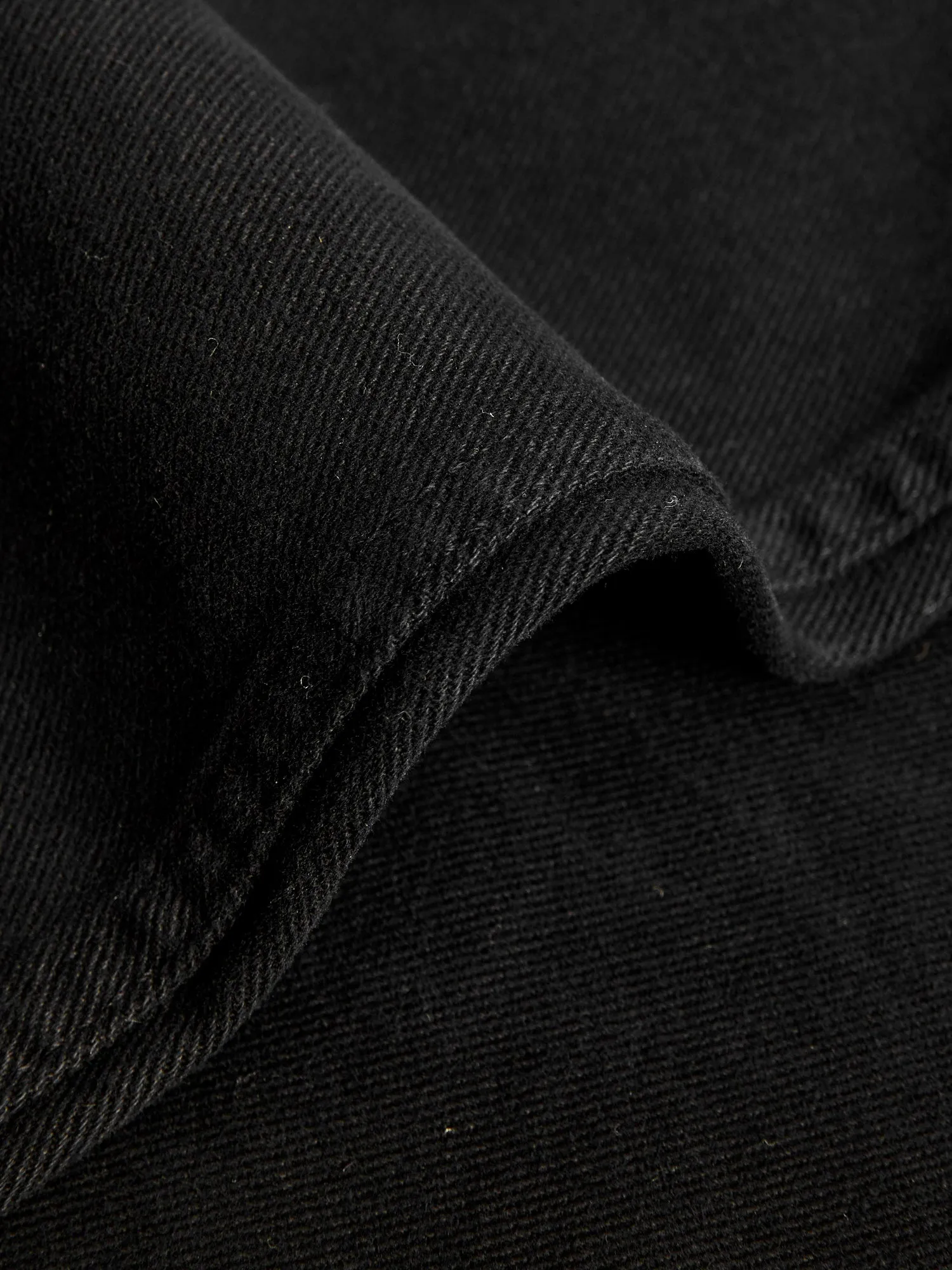 Work Pant in Black Twill
