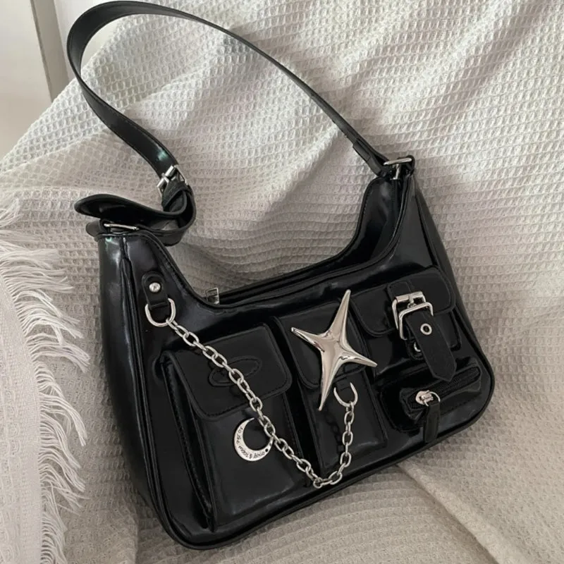 Y2K Star Chain Bag