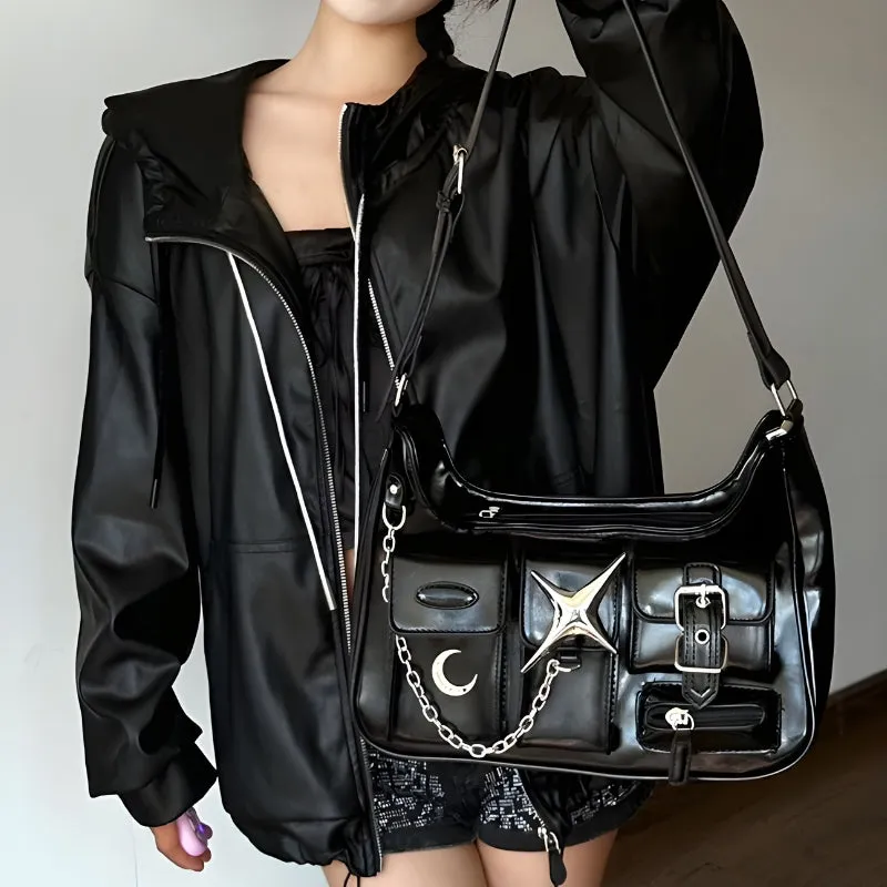 Y2K Star Chain Bag