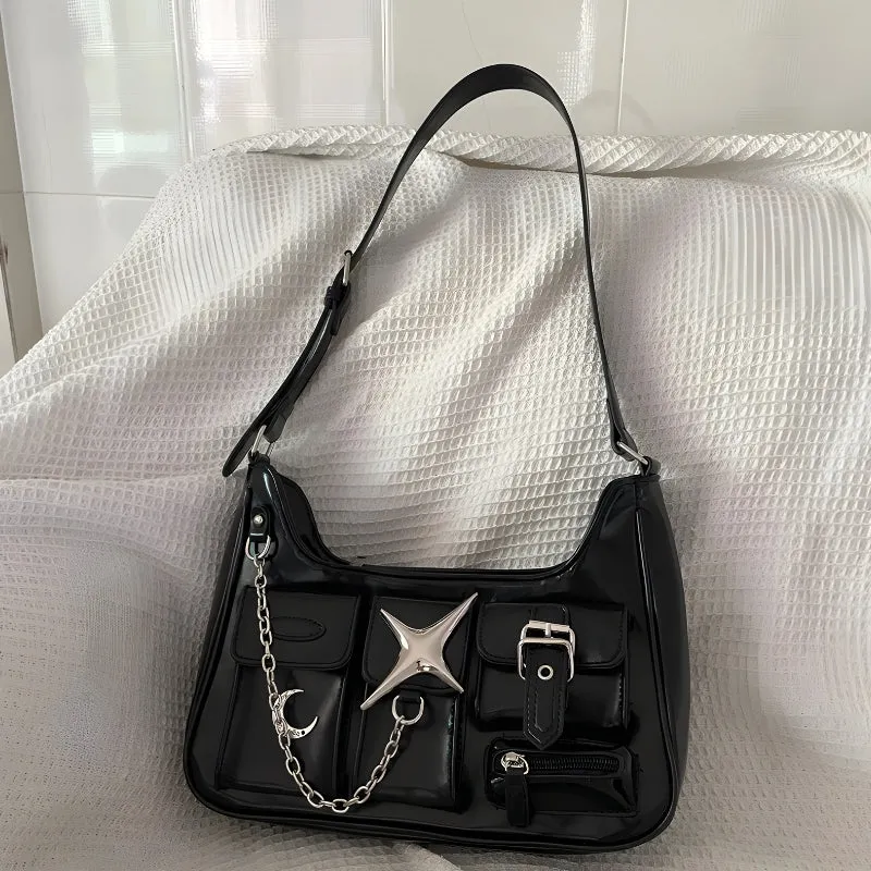 Y2K Star Chain Bag