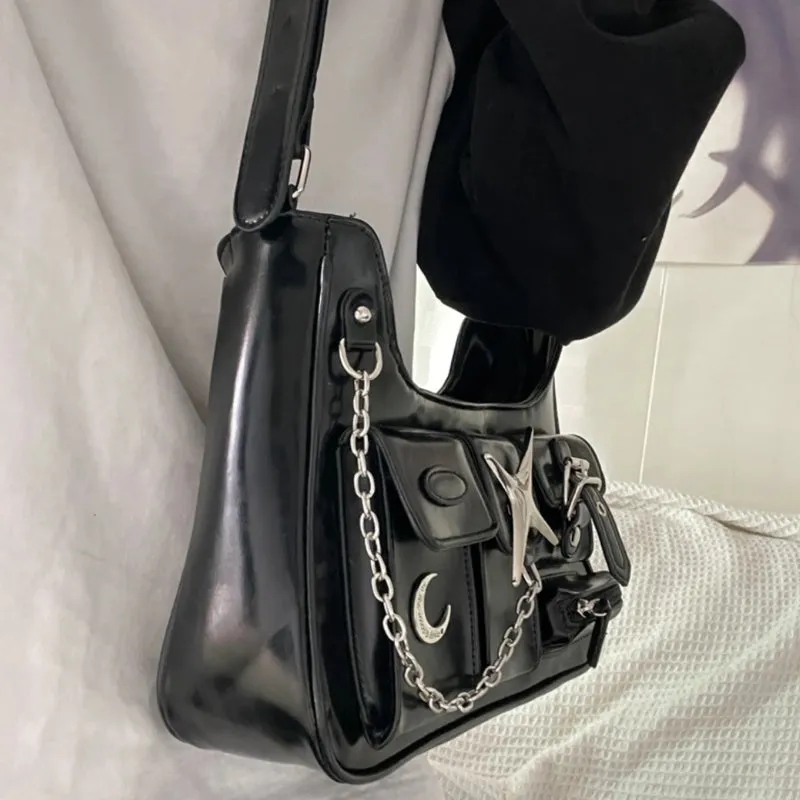 Y2K Star Chain Bag