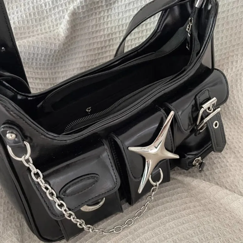 Y2K Star Chain Bag