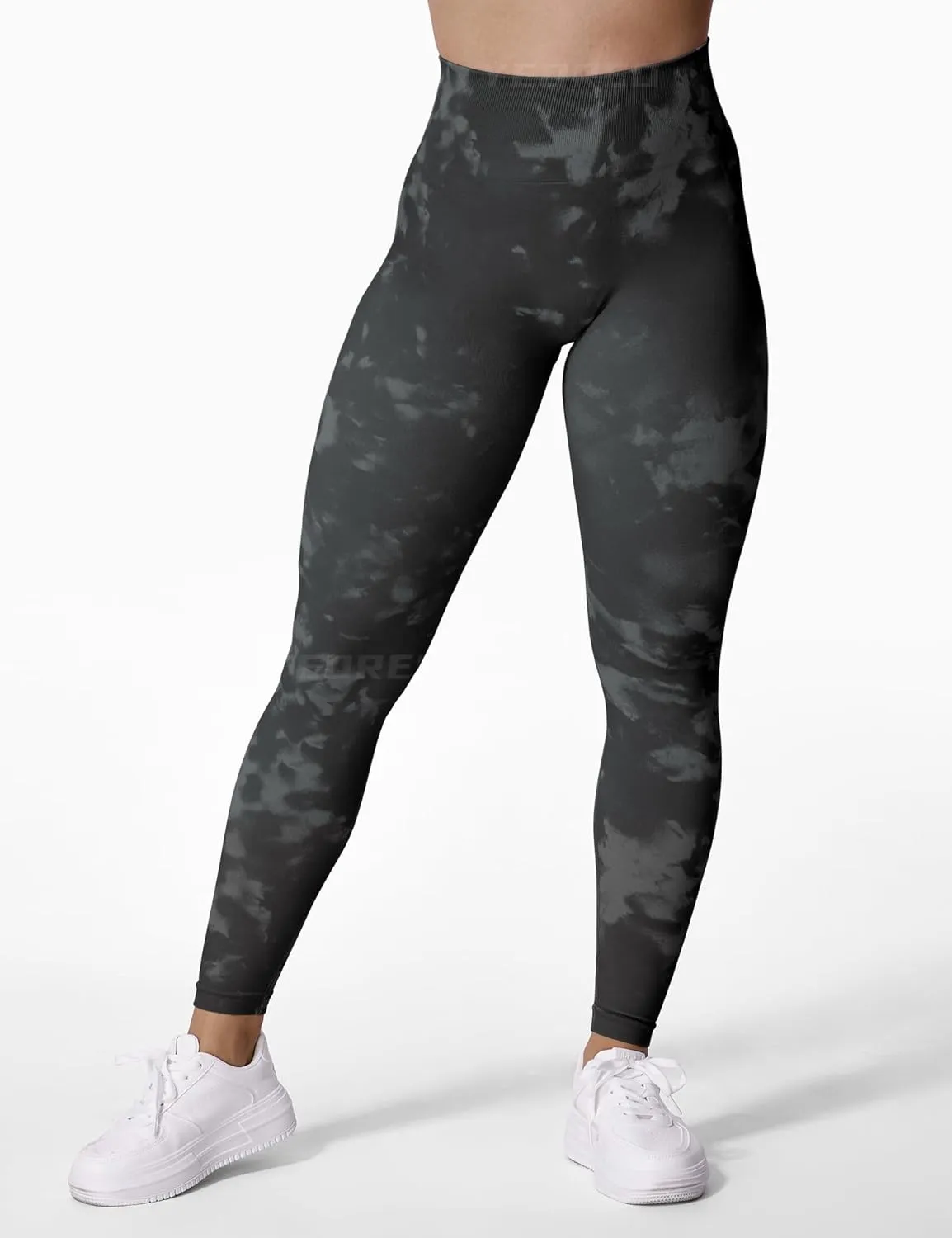 YEOREO Workout Leggings for Women Jada Scrunch Butt Lifting Leggings Seamless Screen Print Gym Yoga Pants