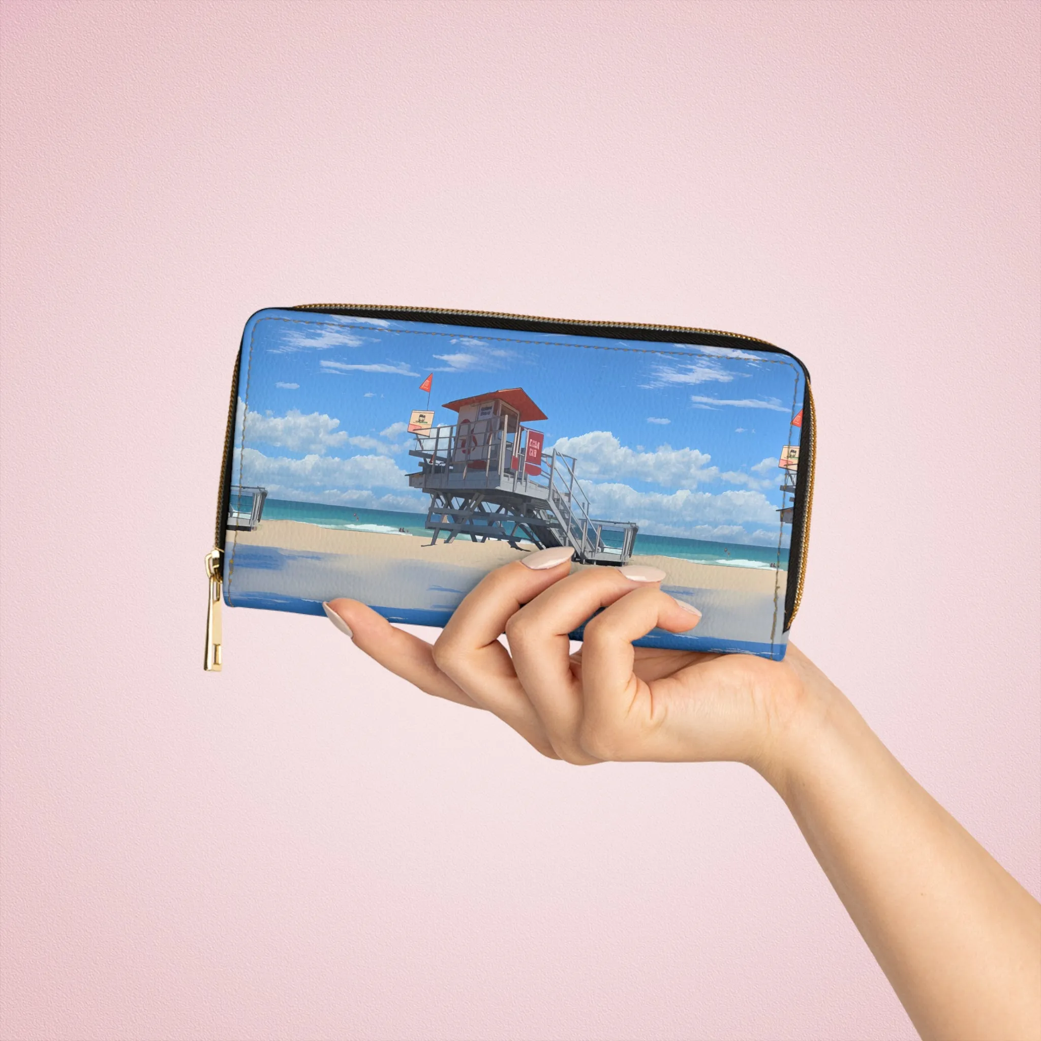 Zipper Wallet - Love and Santa Monica